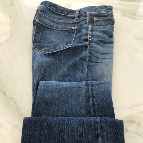 PAPER DENIM CLOTH BOOTCUT STUDDED JEANS SIZEZ 27 - Picture 3 of 12